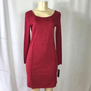 I.N.C. International Concepts Beauty Berry Dress Size P/P Zipper Neck New
